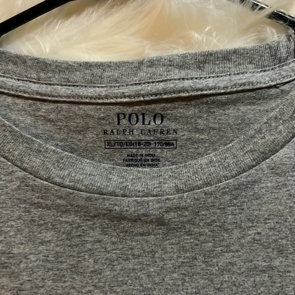 Boys XL Large Pony Long Sleeve Grey - Picture 3 of 6